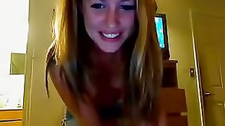 Sexy Blonde Showing Off For The Webcam