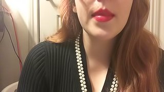 Redhead Teen Goddess Smoking White Filter 100 - Visiting Sister Making Vids