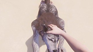 Wild Life / Rasha Furry Wolf Girl POV Fucking HD