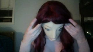Angel's Night Pt2! Masking in a female mask and switching wigs to redhead