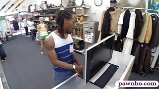 Black BF let the pawn man fuck his girl for a desperate money
