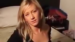Blonde Hottie Gives A Blowjob On Her Vacation