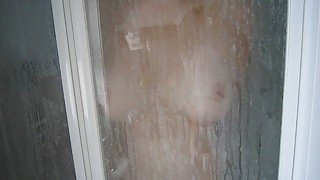 Tits and ass in the shower