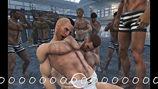 Interactive Game - You will be put in Hot Male Prison!