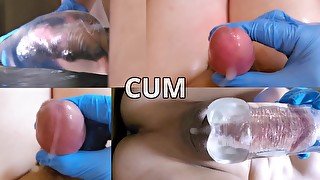 Cumshot Compilation, Onahole