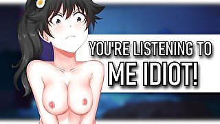 Step Sister Finds Out You Like Audio Roleplays... (She doms you)