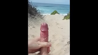 Exploding Cream At The Beach