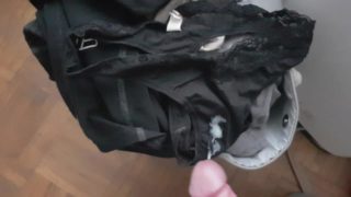 Laundry from sister - i cum on her dirty panties