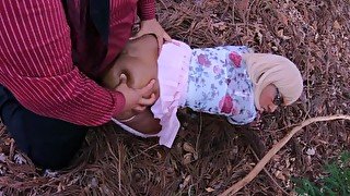 Dad and Step Daughter Having Affair In Forest In Short Pink Dress Fucking Her Doggiestyle, by Sheisnovember POV Smashing