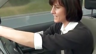 Masturbation in the car