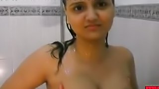 indian amateur couple sonia and sunny hardcore sex in shower