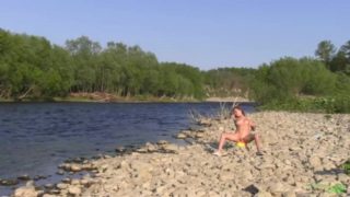 Katya Clover - Rainbow Fleshing on River