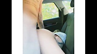 OnlyFans New hottest couple , Serving Dick for lunch break in the car fucking babymommas wet pussy