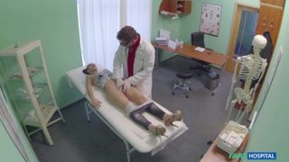 Sexy British patient swallows doctors advice