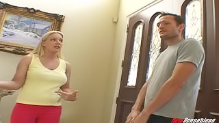 A horny MILF cheats on her husband with the yoga teacher