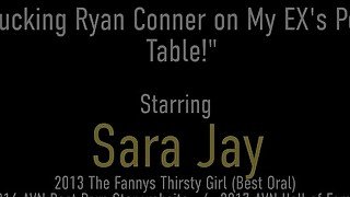 Curvy Cougar Sara Jay Tongue And Finger Fucks Stacked Lesbian Ryan Conner!
