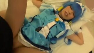 Spicy oriental girl featuring hot cosplay sex video