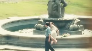 Super Hot Celeb Keira Knightley Dives Into a Fountain