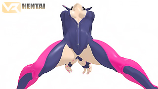 Juri Han riding it hard!