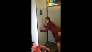 Accidental Creampie - 18yo Fucked for the First Time in a Dressing Room