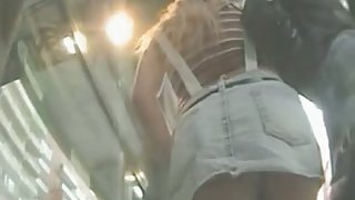 Terrific slow mo hidden cam video of an ass in motion