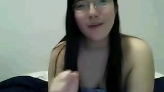 Chubby Asian Chick With Pierced Nipples On Cam