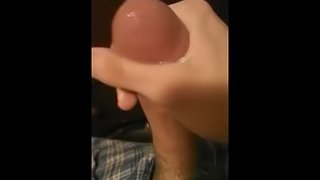 Rubbing my cum