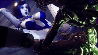 Subverse - DEMI Sex Android and Big Monster Alien Cock 3D Porn Game [studio Fow]
