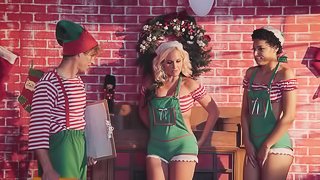 Alena and Amethyst Banks are naughty chicks who want to fuck an elf