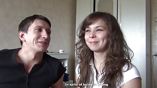 Amateur sex video of bathroom fuck and outdoor masturbation