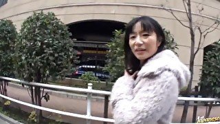 Passionate fucking in POV video with a horny Japanese stranger