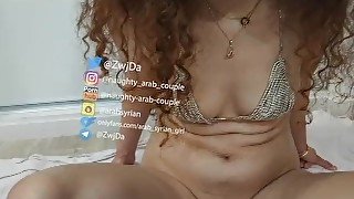 What is the most thing that leads Lara to her full orgasm - Naughty Arab Couple