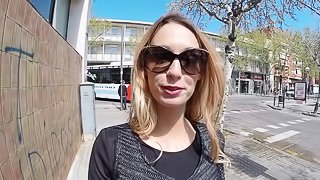 Public suck and fuck fun with slutty blonde Erica Fontes