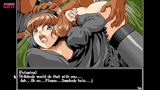Toushin Toshi 2 Part 5 : The Berieved Wife Hentai RPG Game Playthrough