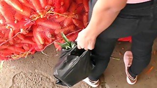 CARNE DEL MERCADO - Horny Latina Melina Zapata Fucked By Agent