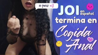 JOI en español termina en cogida anal Agatha Dolly