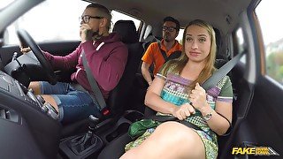 Fake Driving School - Learners Post Lesson Have Sex Session 1 - Olga Cabaeva