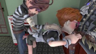 Lucky Guy Cooks Creampie (Identity V)