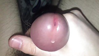 White 18 year old teen jerking off and cumming
