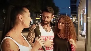 Big tit redhead fucked by stranger