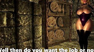 Andrea Becomes A Stripper At An Inn Skyrim