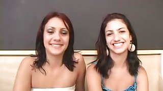 Exotic pornstars Agatha Abir and Christine Abir in incredible brunette, threesomes xxx video