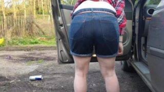 Alice - pee accident in my jean shorts in the car, from our compilation ;) 