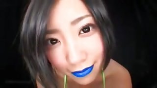 Asian Spitting and Tongue Fetish