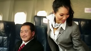 Kinky Flight Hostesses In Amazing Airplane Group Sex