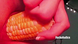 Farmer's Step Daughter Shuck & Fuck 🌽 Creamed Corn