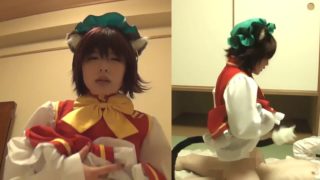 Touhou chen() cosplay sex