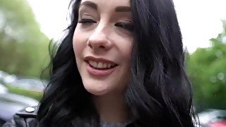 Mofos - Public Pick Ups - Cute British Chick Needs Cash starring  Dean Van Damme and Alessa Savage