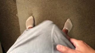 Cumming on my Socks 