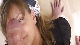 Naughty Maid Fucked For Cash
